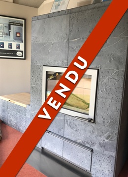 TULIKIVI VALKIA + BANQUETTE
