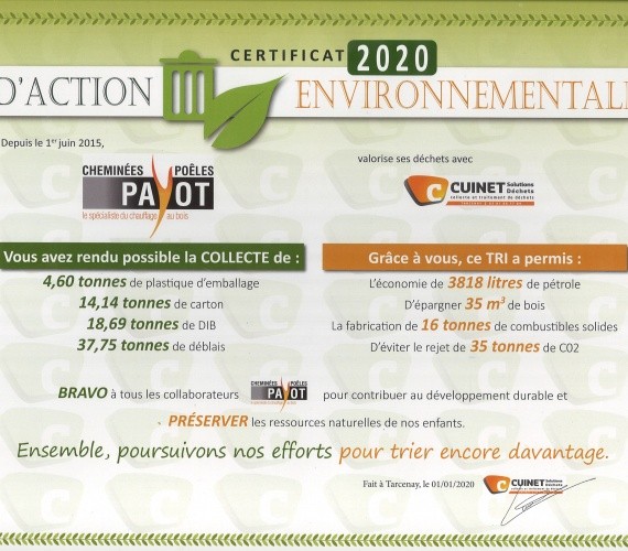 ACTION POUR LA PLANÈTE: LE TRI