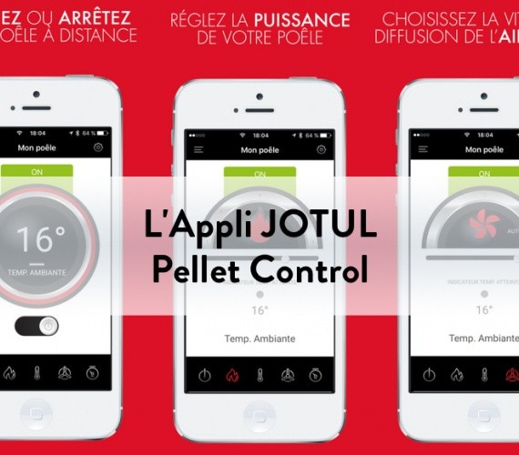 Contrôler à distance votre poêle et insert à granulé JOTUL!