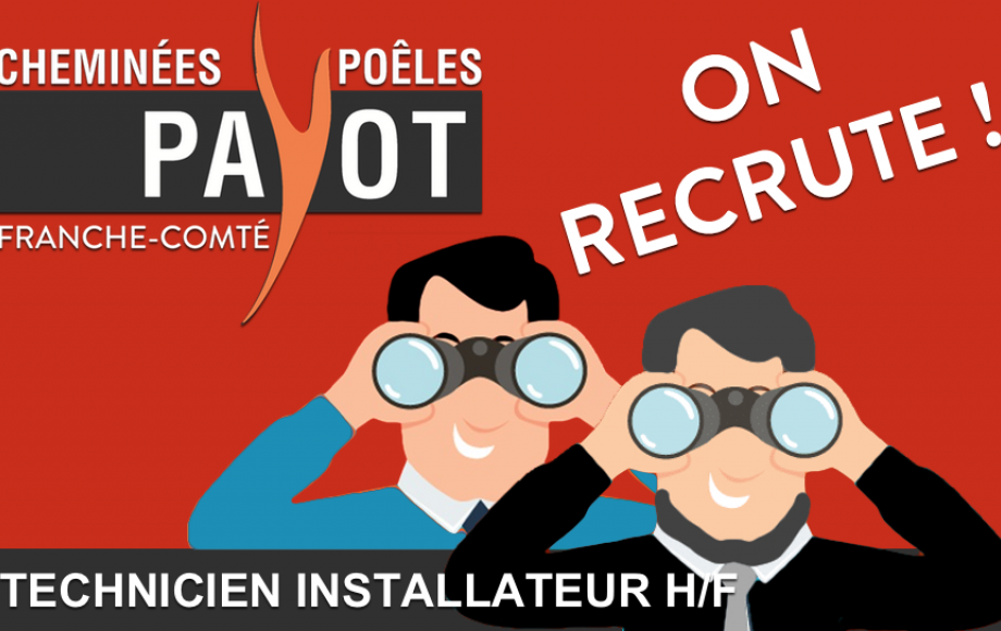 ON RECRUTE ! Technicien Installateur H/F