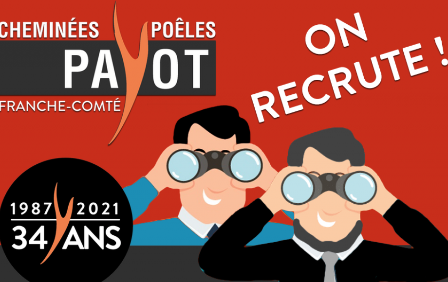 ON RECRUTE: 3 POSTES À POURVOIR