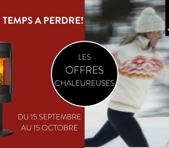 Les Offres Chaleureuses JOTUL du 15 septembre au 15 octobre!