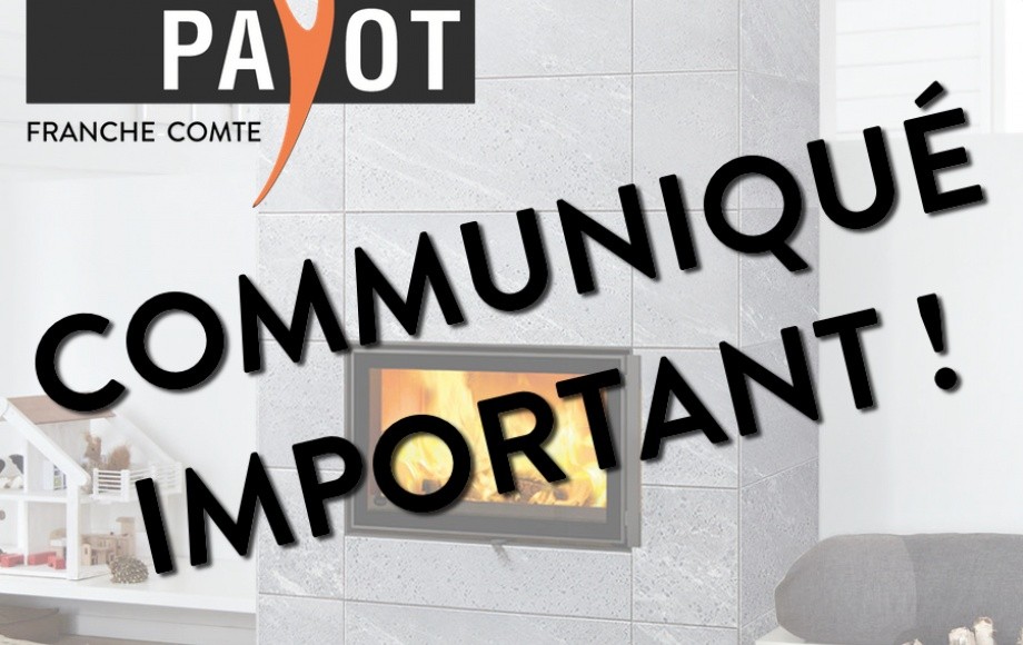 COMMUNIQUÉ IMPORTANT