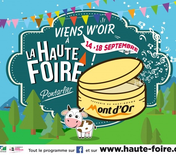LA HAUTE FOIRE - PONTARLIER du 12 au 16 septembre 2019 !