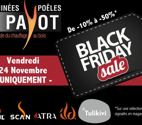 BLACK FRIDAY! Le vendredi 24 novembre UNIQUEMENT!