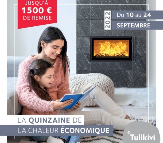 Quinzaine de la chaleur économique TULIKIVI