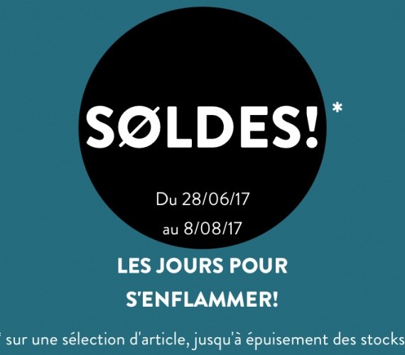 LES SOLDES DU 28 JUIN AU 8 AOUT 2017 AUX CHEMINEES PAYOT!