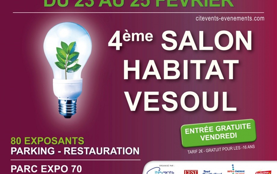 Salon de l'Habitat de Vesoul ! Du 23/02 au 25/02/18