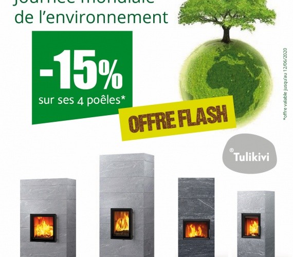 OFFRE FLASH TULIKIVI -15%*