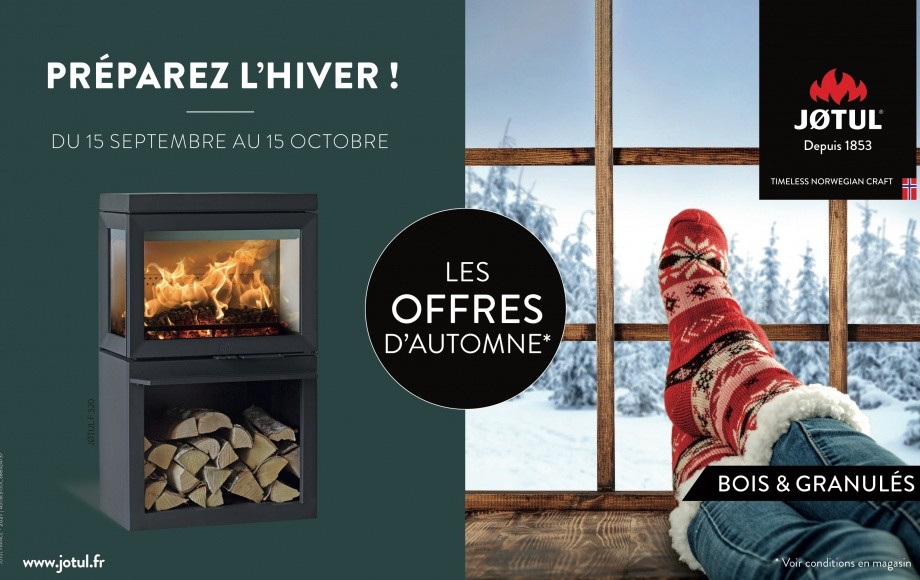 PRÉPAREZ L'HIVER AVEC JOTUL !